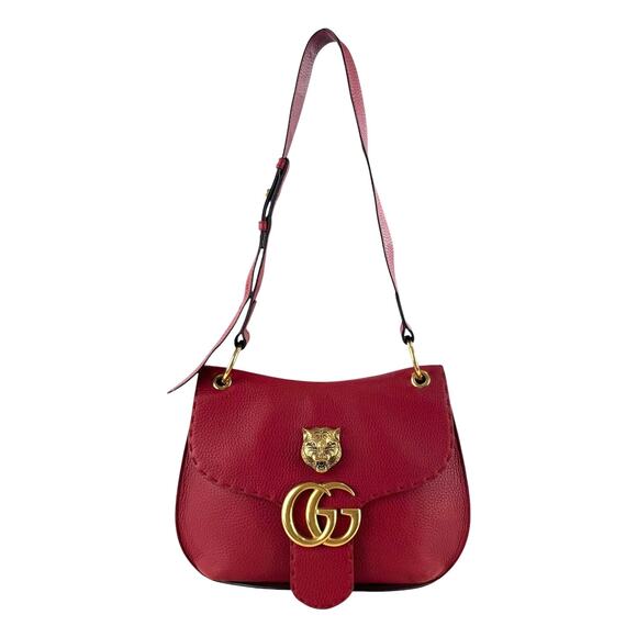 Gucci Handbags - Gucci Marmont Tiger Shoulder Bag